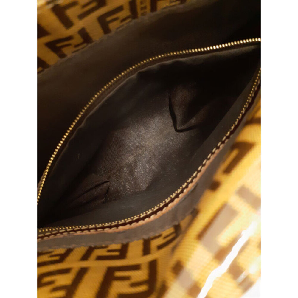 FENDI Zucchino Mamma Bucket Shoulder Bag - Picture 4 of 9